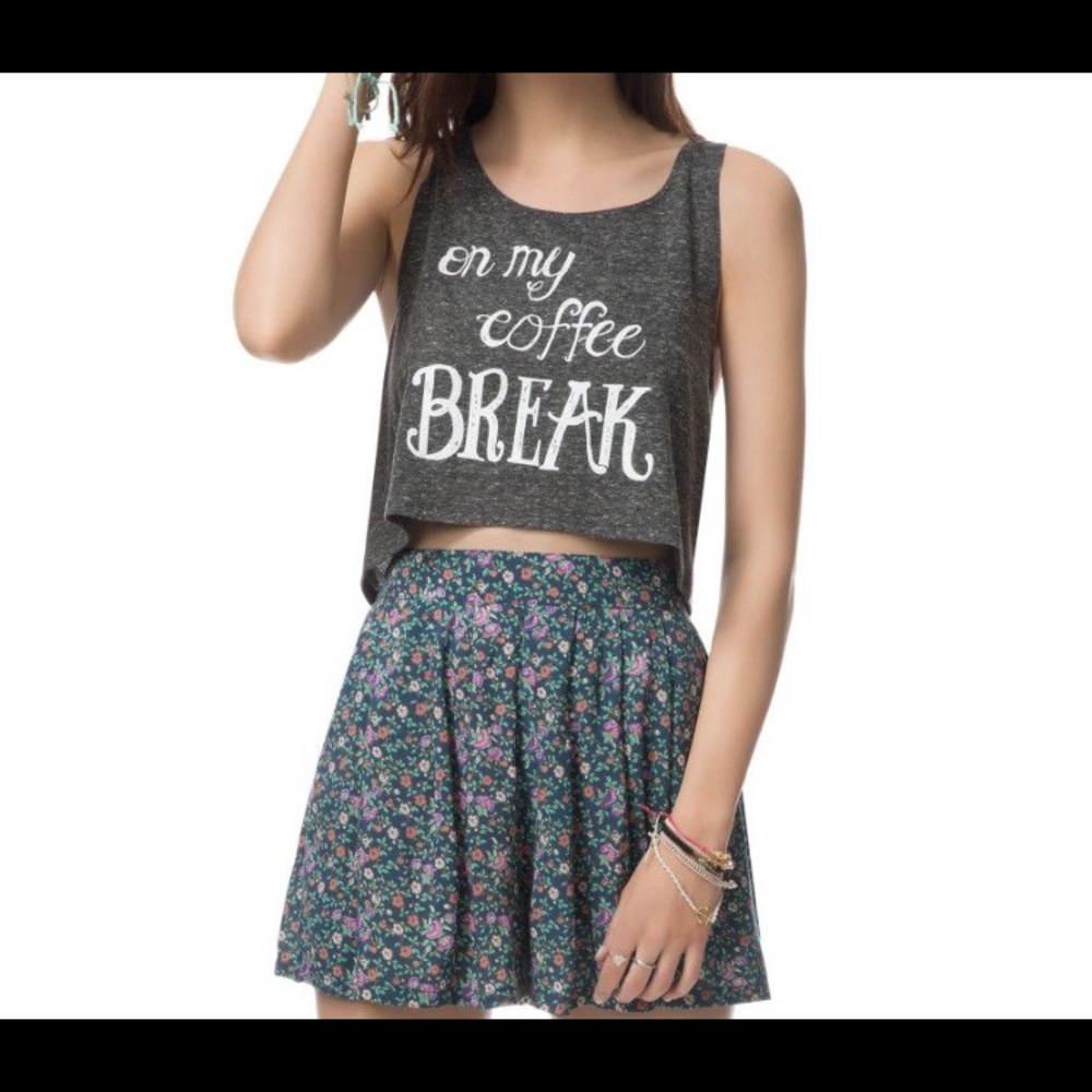 Tokyo Darling Crop Top On My Coffee Break - Picture 2 of 7